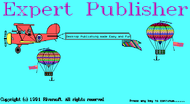 Expert Publisher - Splash